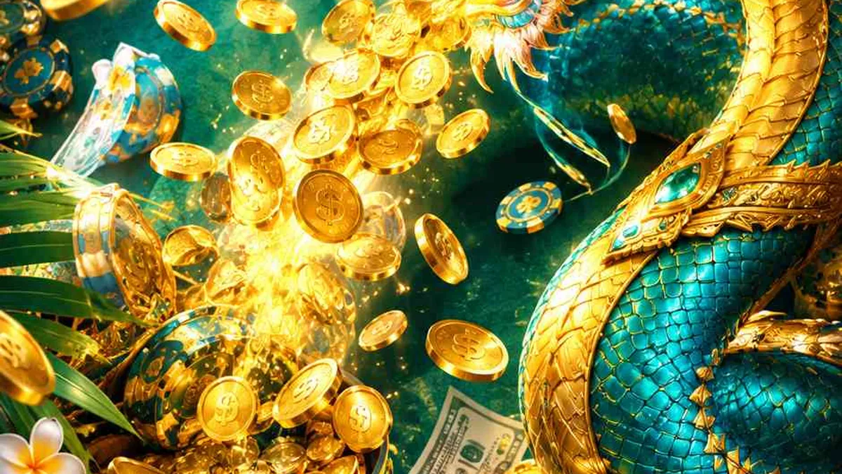 Layar slot dengan banyak garis pembayaran aktif sekaligus